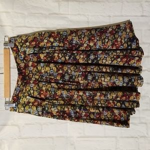 NWOT-Lularoe Madison pleated skirt with pockets